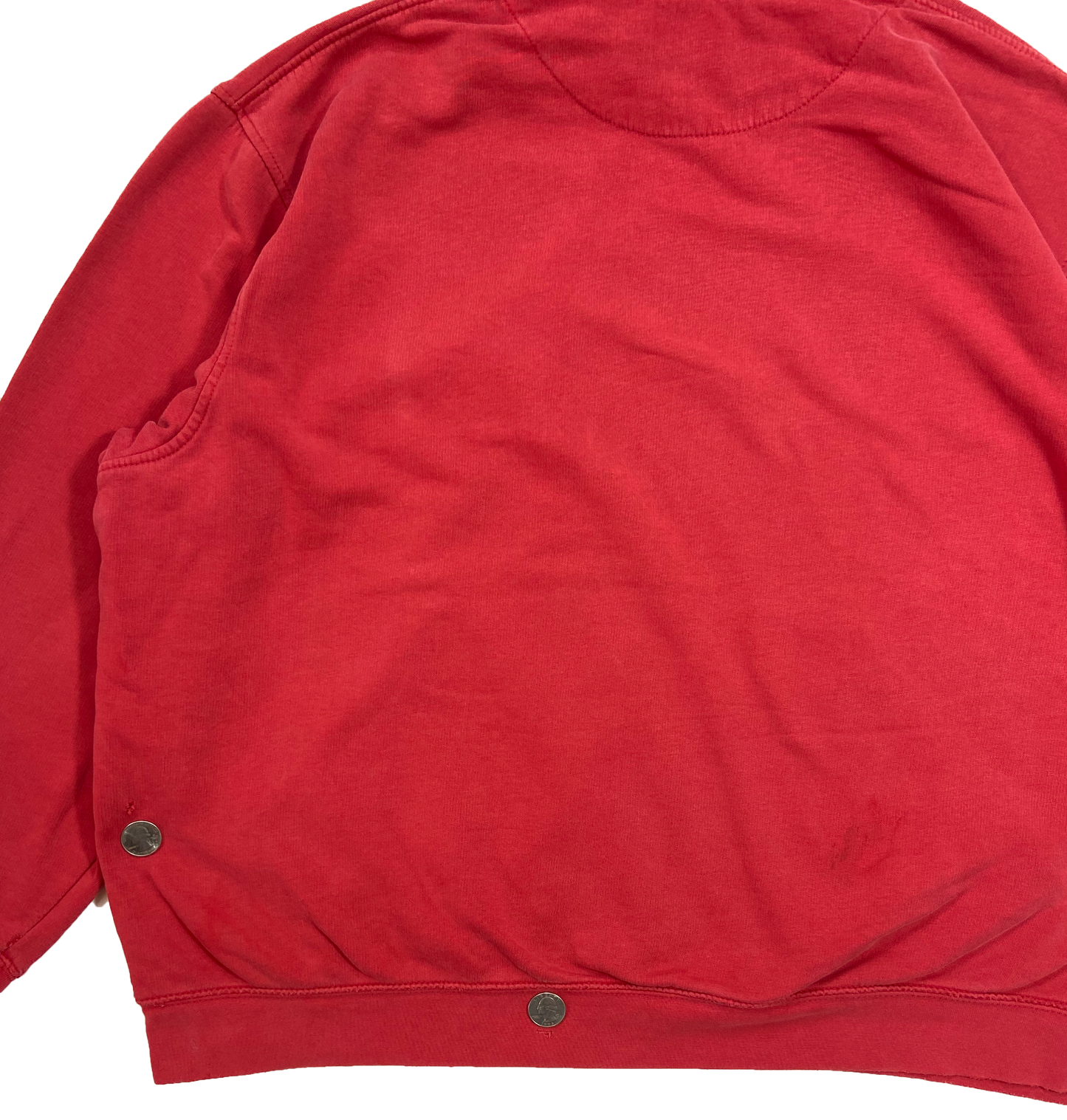 00' Nike Mini Swoosh Vintage Damage Hoodie Sweat-Shirt / 3703
