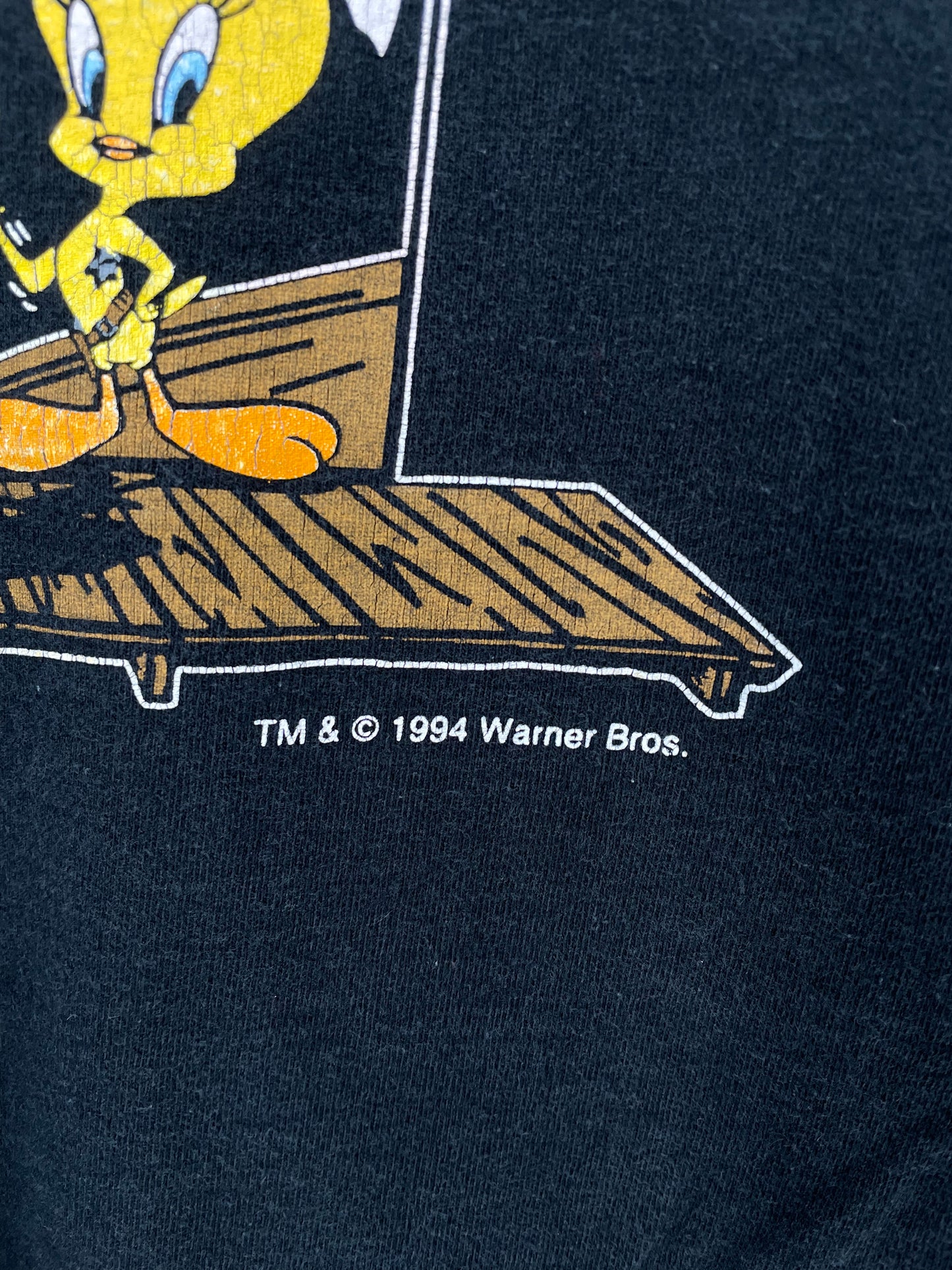 1994 LOONEY TUNES (No Tag) Approx. Size XL Vintage T-Shirts / K3409
