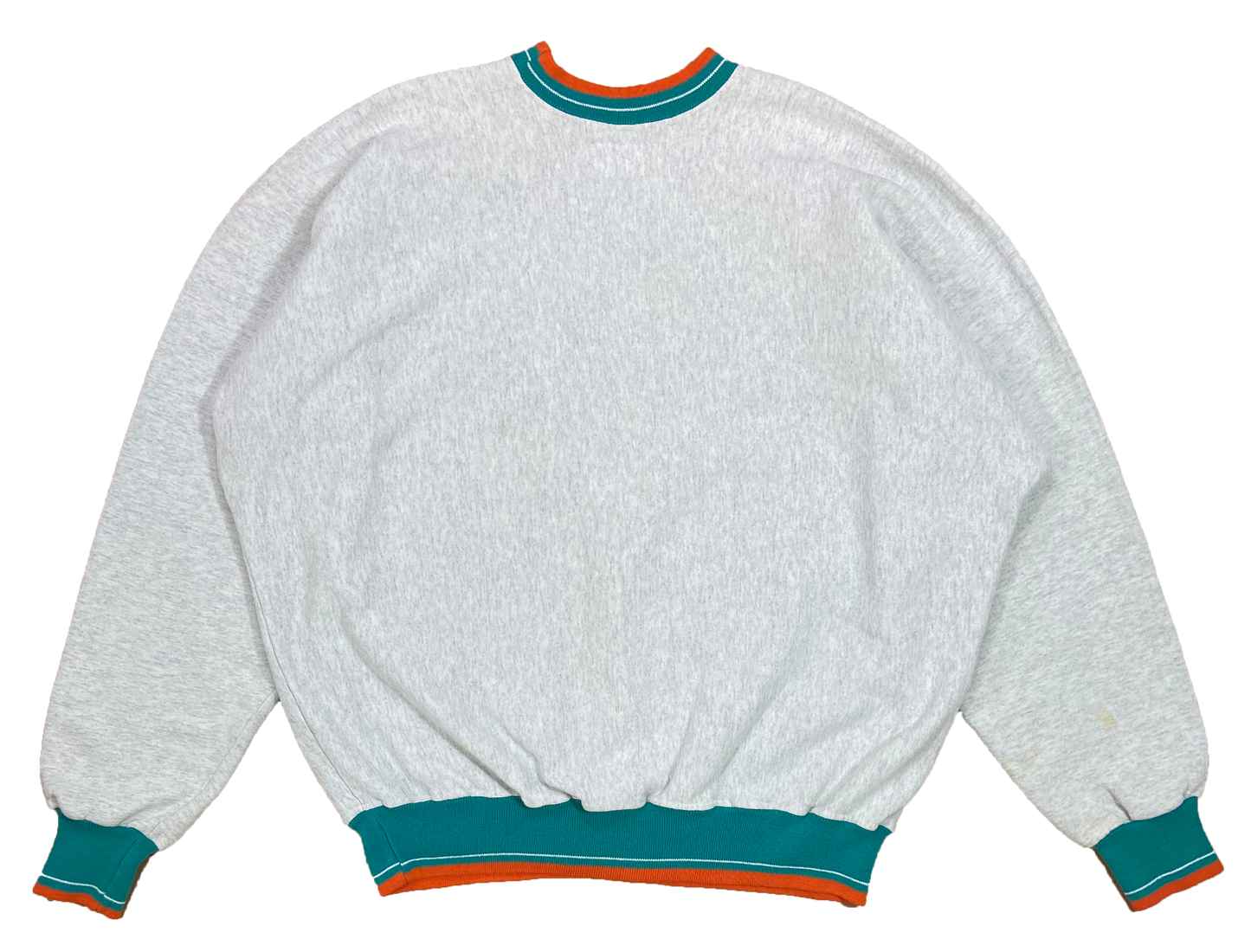 90's Dolphins Vintage NFL Made in USA Sweat-Shirt / 3724
