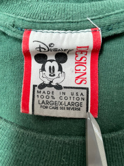 90’s DISNEY MICKEY Made in USA Size L-XL Vintage T-Shirt / E3752T