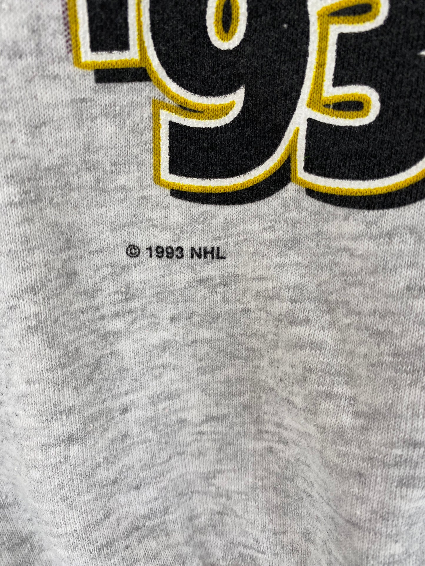 1993 MIGHTY DUCKS Made in USA Size XL Vintage NHL Sweat-shirt / 7570
