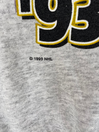 1993 MIGHTY DUCKS Made in USA Size XL Vintage NHL Sweat-shirt / 7570