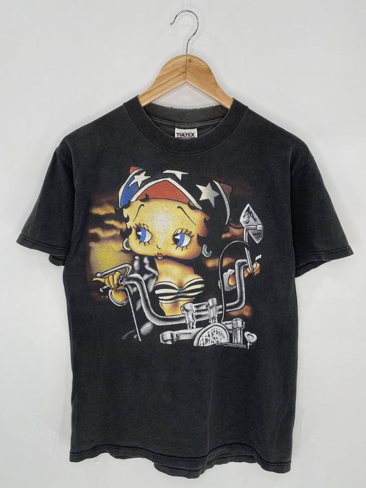1996' BETTY BOOP Size M Vintage T-shirt / K6057