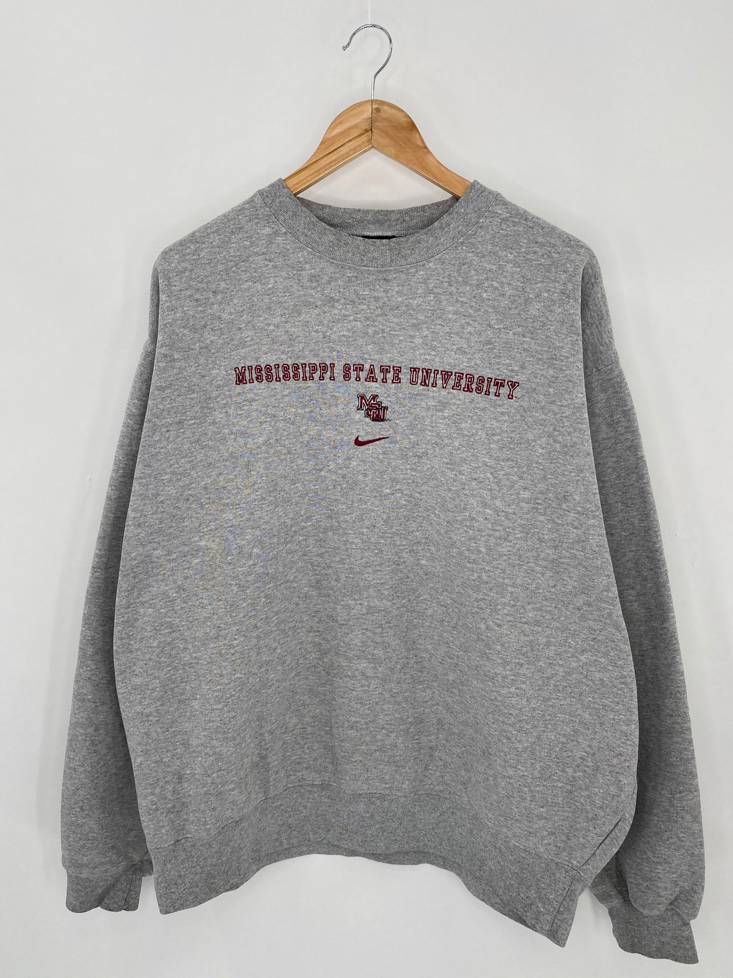 90’s Mississippi State University Size XL Vintage Sweat-shirt / 6346