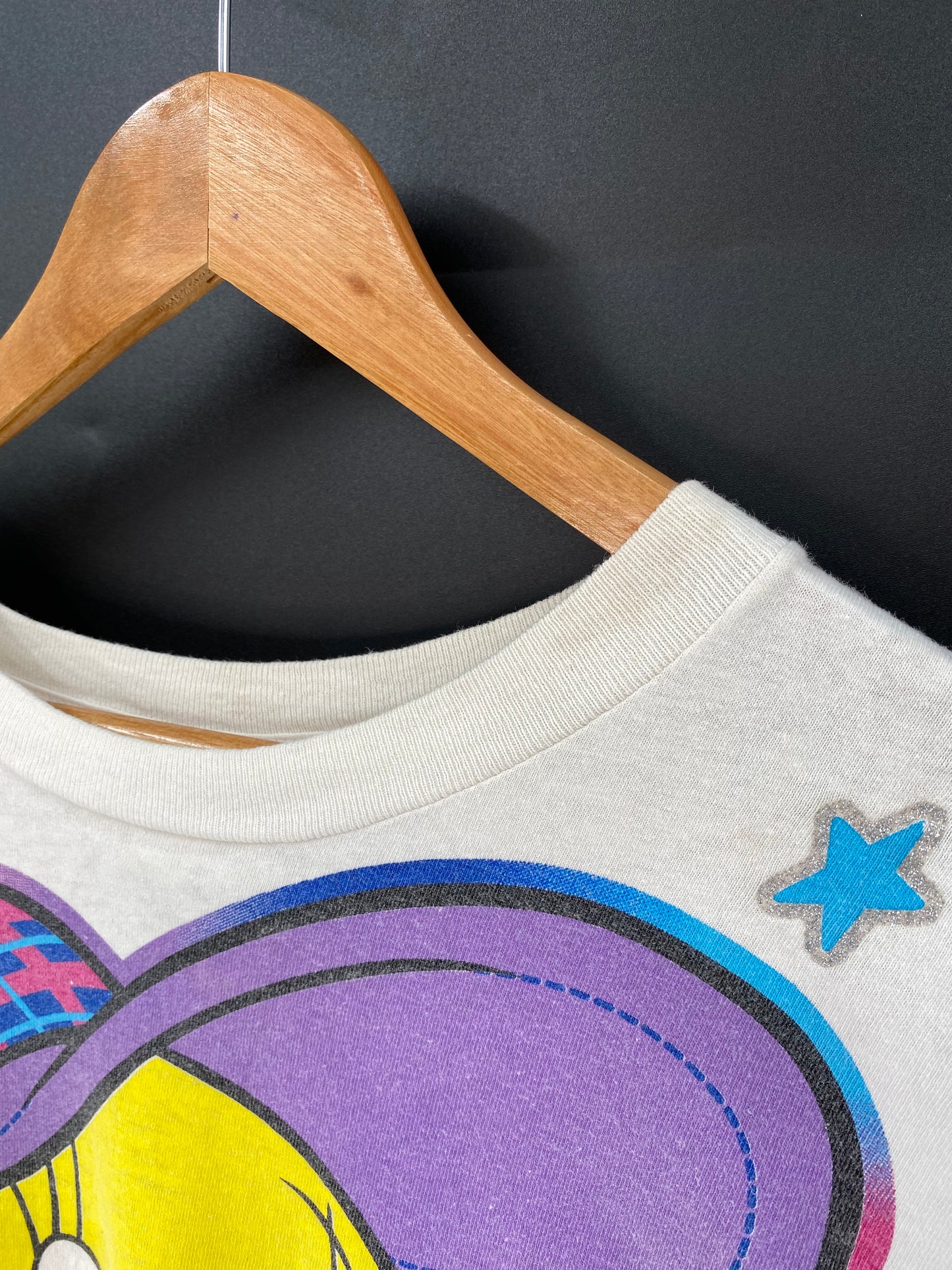 1995' LOONEY TUNES TWEETY  Size No tag (Approx.XXL) Vintage T-Shirt / K966
