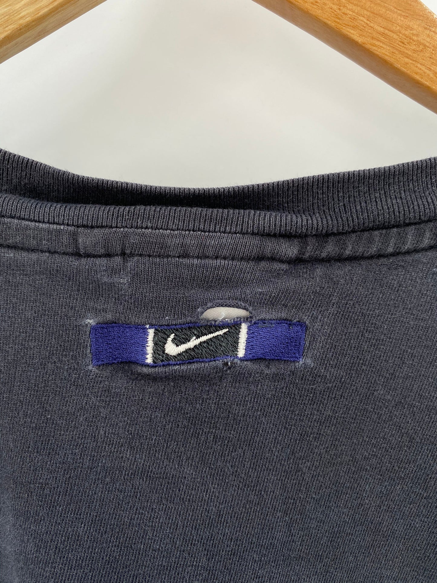 90’s NIKE CENTER SWOOSH Size XL Vintage Long Sleeve T-Shirt / K7399