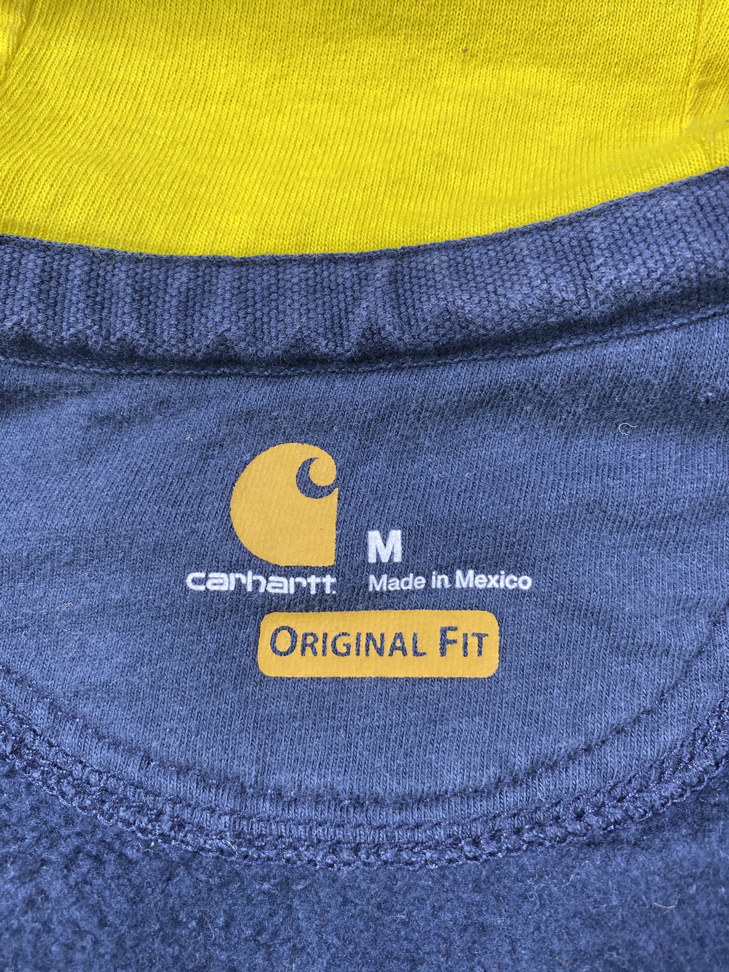 Vintage CARHARTT Size M Zip-up Hoodie Sweat-Shirt  / k5428