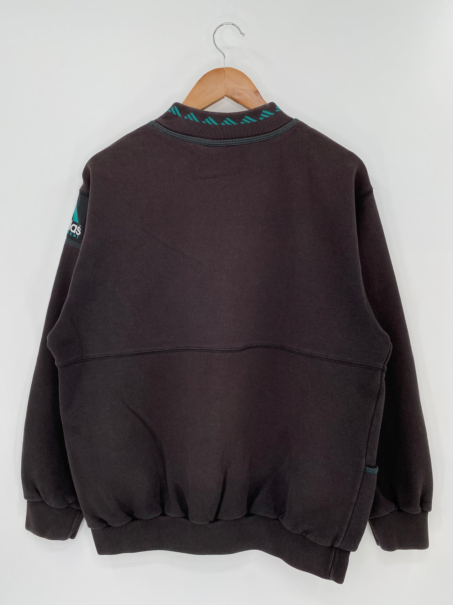 90’s ADIDAS EQUIPMENT Size M Vintage Half-zip Sweat shirt / K127