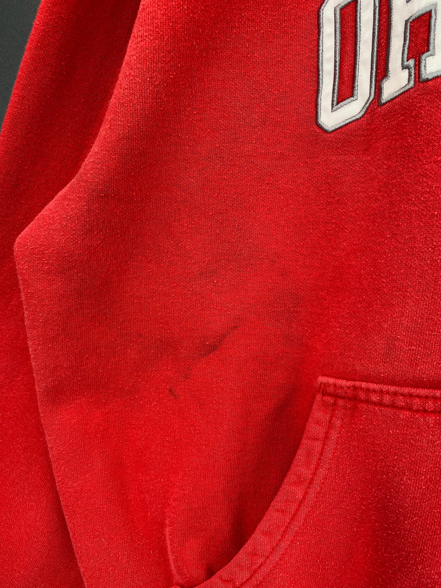 00' NIKE OHIO STATE Size L Vintage Hoodie Sweat-shirt  / K2175