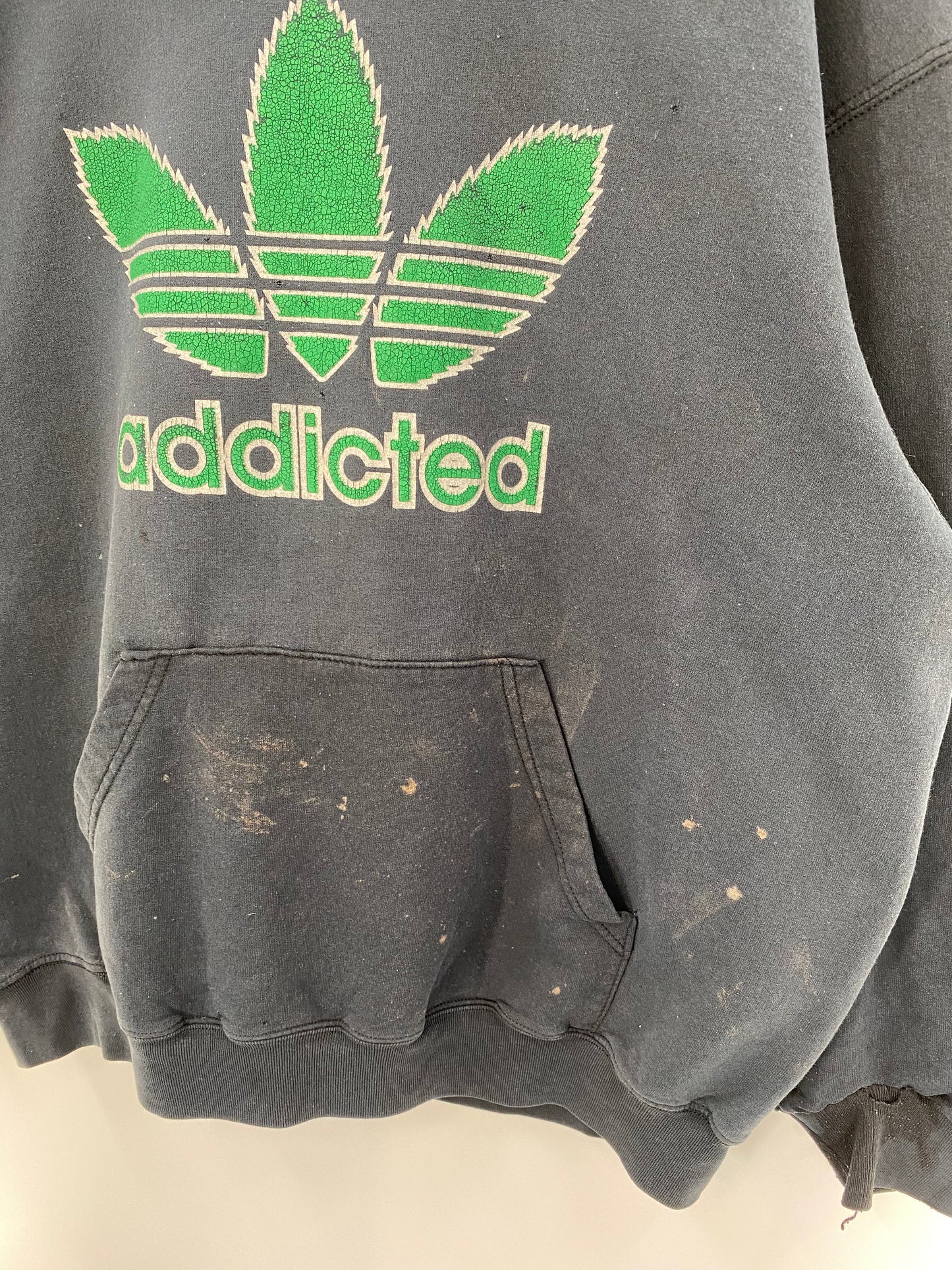 Vintage addicted ADIDAS Parody Size No tag(Approx.XL) Hoodie Sweat-shirt / K3303