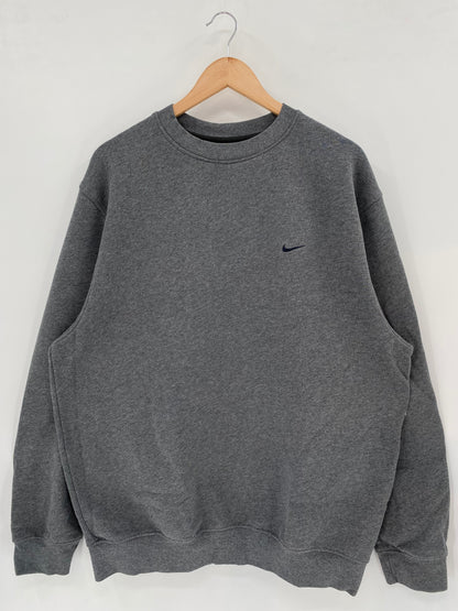00' NIKE MINI SWOOSH Size L Vintage Sweat Shirt / A4350
