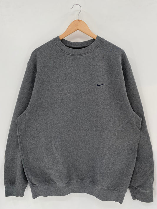 00' NIKE MINI SWOOSH Size L Vintage Sweat Shirt / A4350