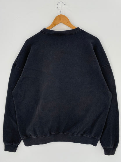 90's ADIDAS  SizeXL Made in USA Vintage Sweat-Shirt / 9376