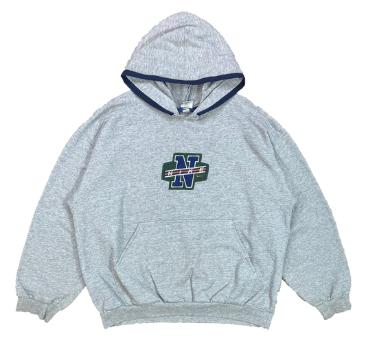 90's Nike Center Logo Vintage Hoodie Sweat-Shirt / 3910