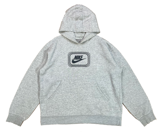 00' Nike Center Logo Vintage Hoodie Sweat-Shirt / 3911