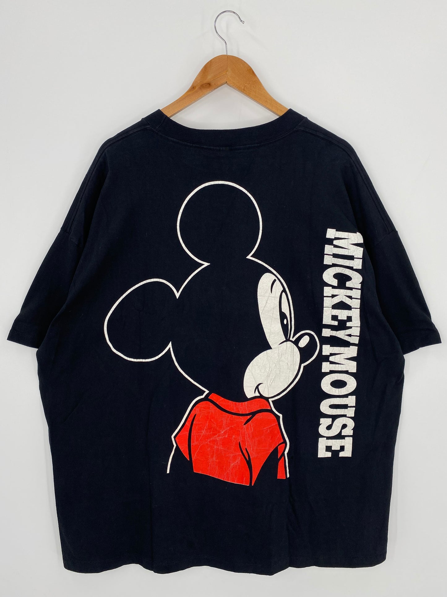 80's DISNEY MICKEY Made in USA Size XXXXL Vintage T-Shirt / K1144