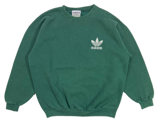 90's Adidas Mini Logo Made in USA Vintage Sweat-Shirt / 3921