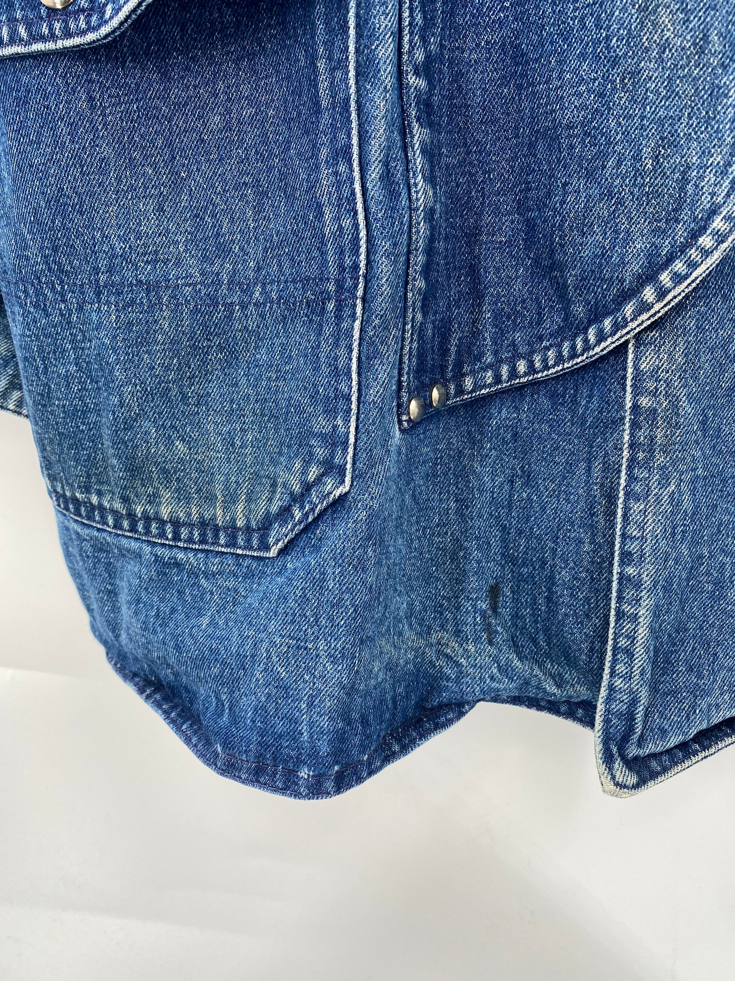 90's RALPH LAUREN Made in USA Size M Vintage Denim Jacket  / K4111