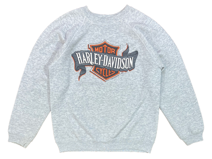 1993' Harley Davidson Made in USA Vintage Slim Fit Sweat-Shirts / 3934