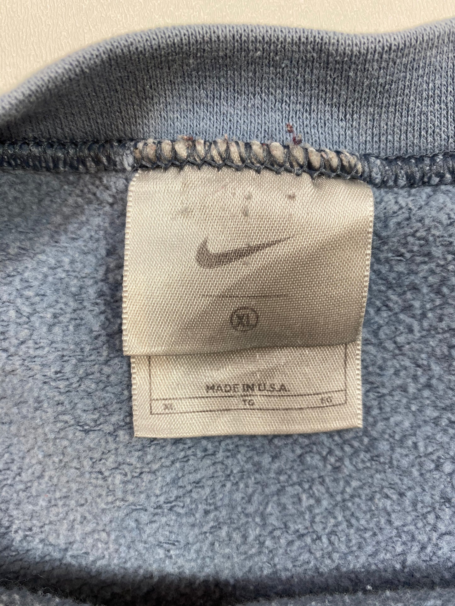 90’ NIKE Mini Swoosh Made in USA Vintage Sweat-Shirt / 4690