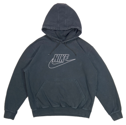 00' Nike Center Logo Vintage Hoodie Sweat-Shirt / 3974