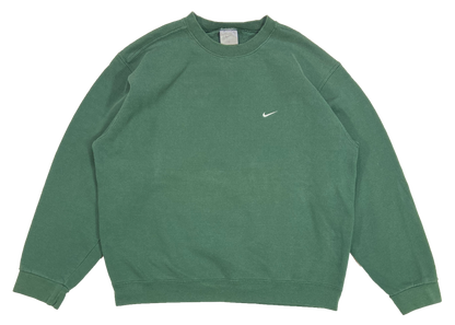90's Nike Mini Swoosh Made in USA Vintage Sweat-Shirt / 3978