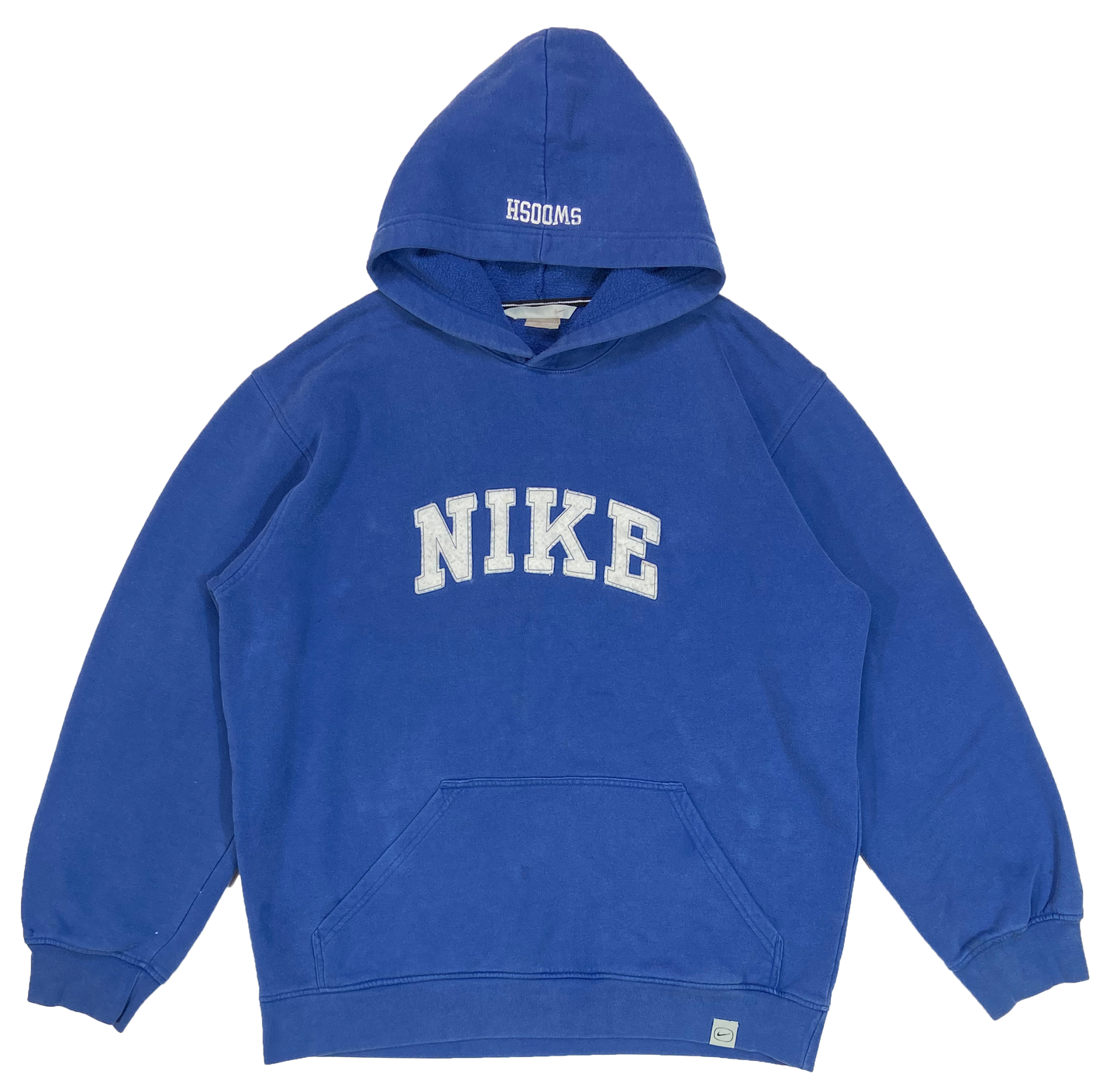 00' Nike Center Logo Vintage Hoodie Sweat-Shirt / 3995