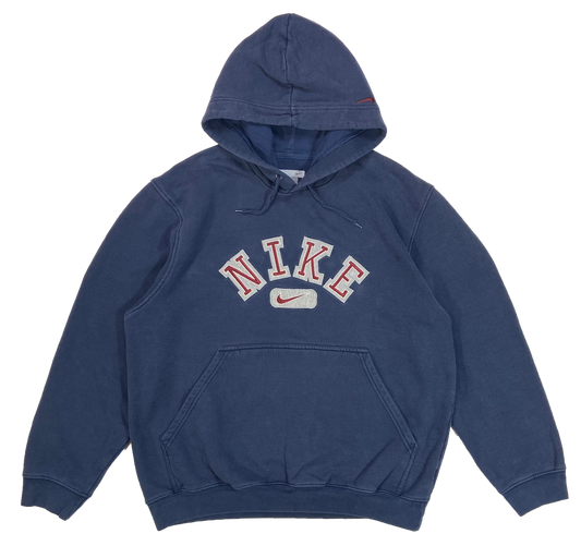 00' Nike Center Logo Vintage Hoodie Sweat-Shirt / 3999