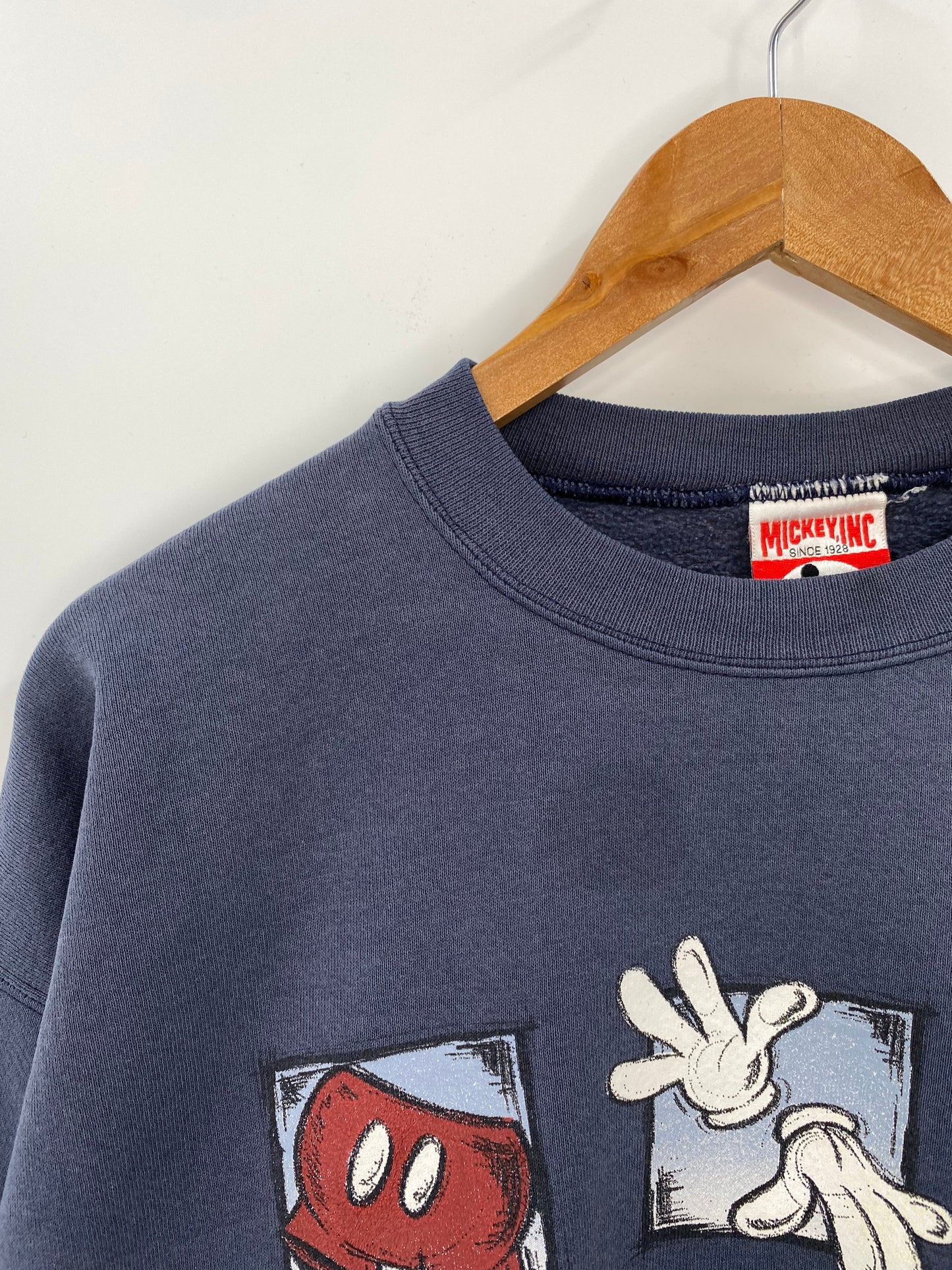 90’s DISNEY MICKEY Made in USA Size L Vintage Sweat-shirt / A5223