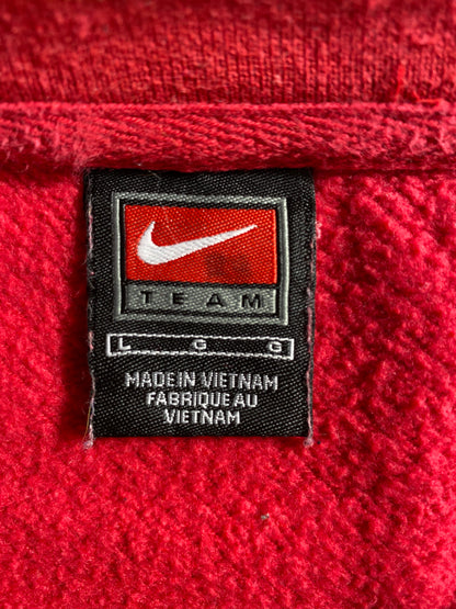 00' NIKE IOWA STATE Size L Vintage College Sweat-Shirt / K3943