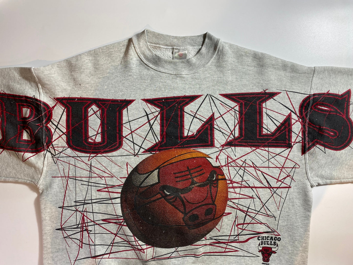 90’s CHICAGO BULLS Size XL Vintage Sweat-shirt / K8232