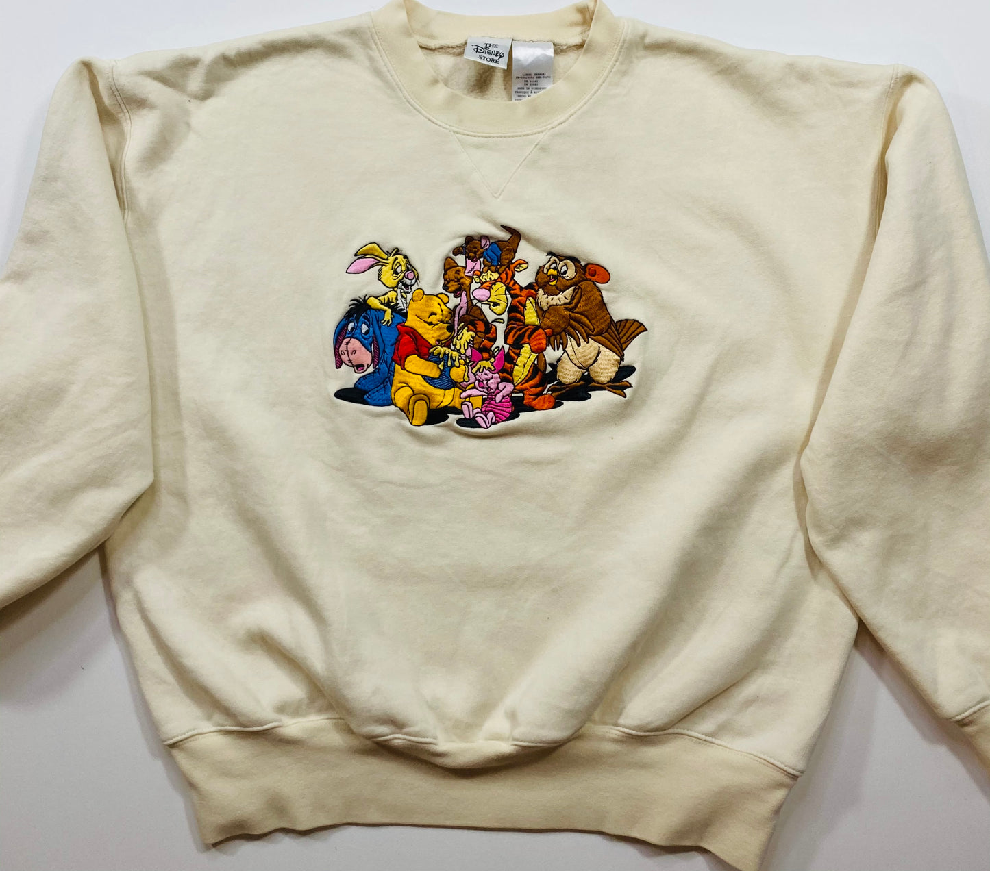 Vintage Pooh Disney Size L Vintage Sweat-shirt   / 5931