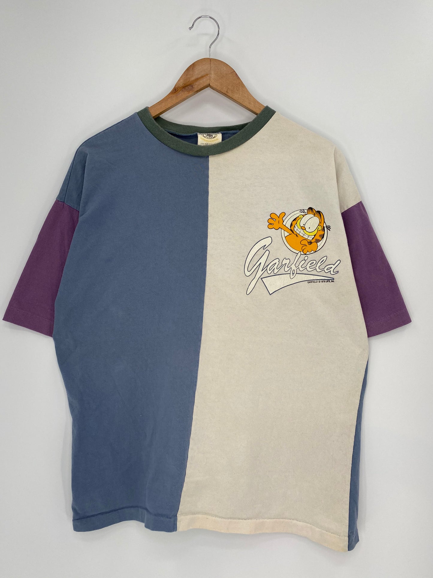 90's GARFIELD Size One Size (Approx. L-XL) Vintage T-shirt / K6871