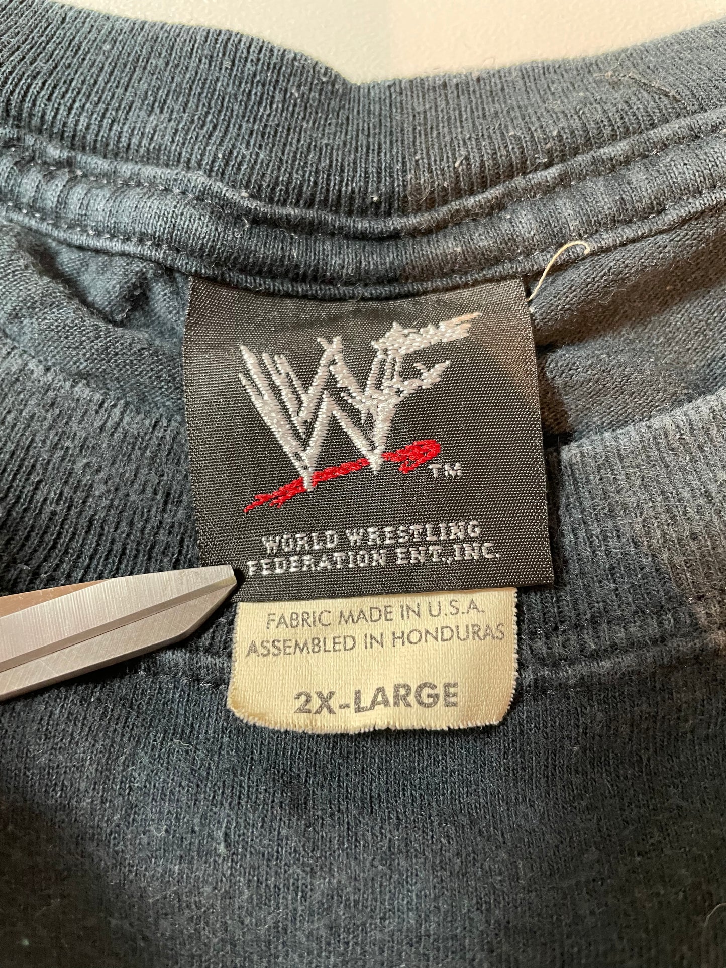 90’s Triple H  I AM THE GAME Size XXL Vintage WWF T-shirt / K745