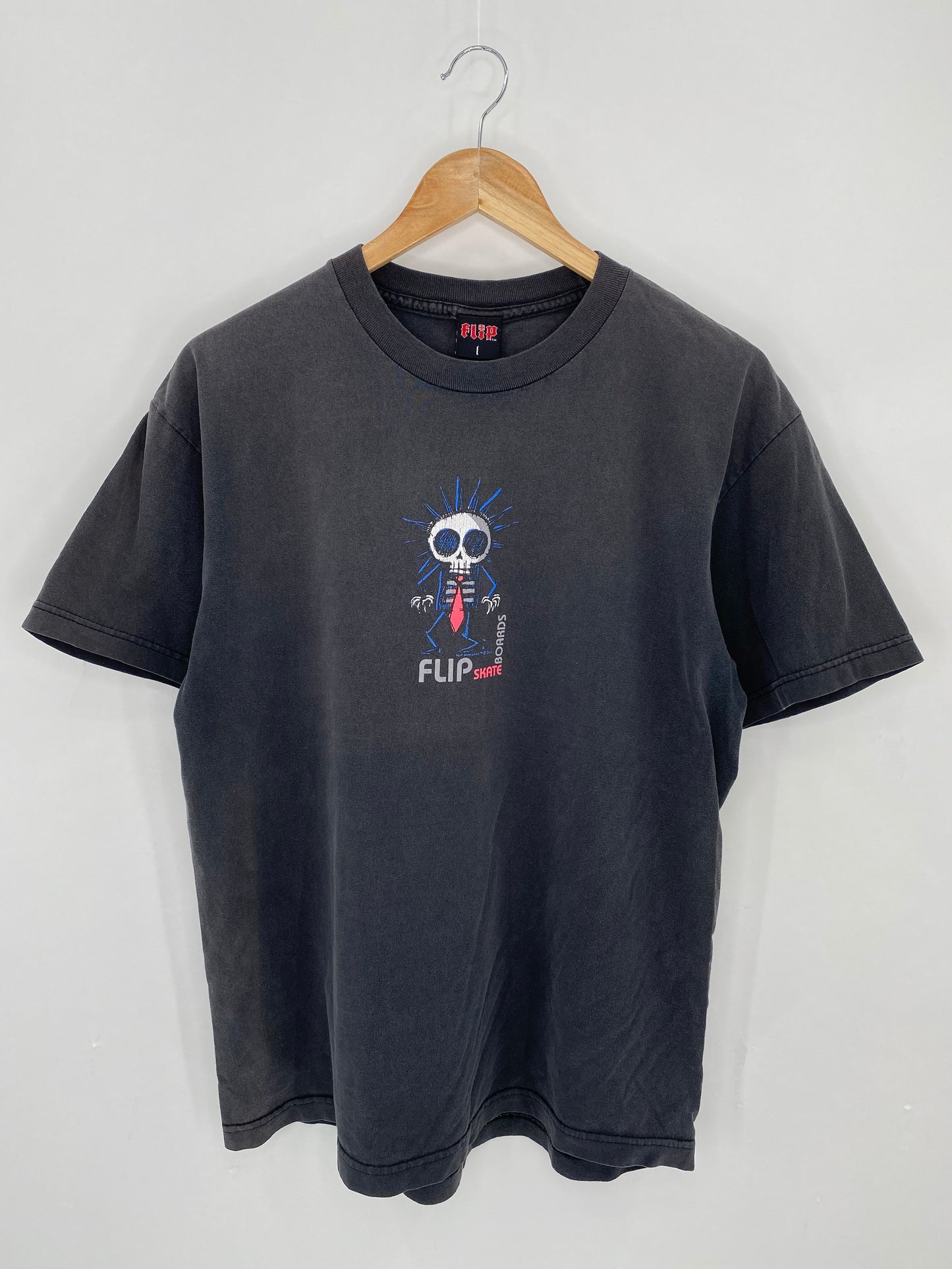 90’s FLIP Skateboard  Size Approx.L Vintage T-Shirt / 6329