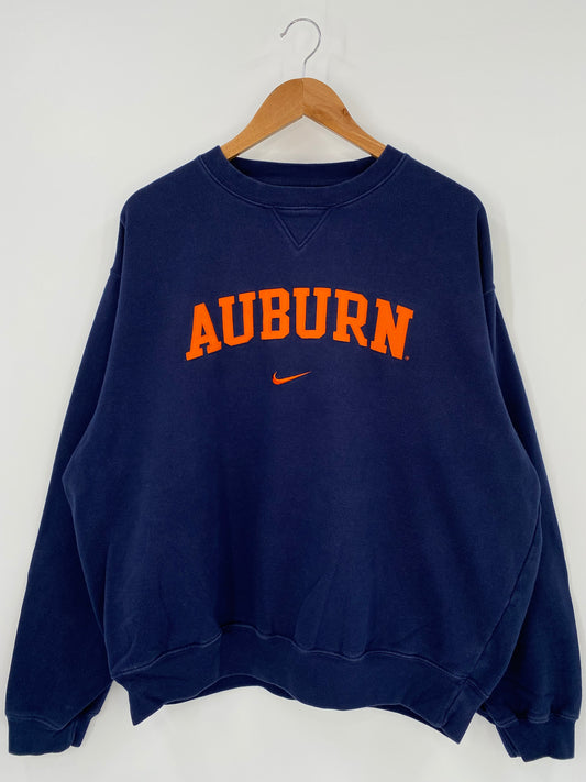 00' NIKE AUBURN Size L Vintage Sweat-Shirt / K3516