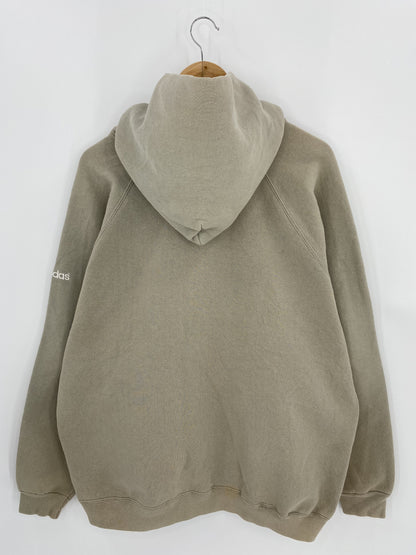 90’s ADIDAS Made in USA Size XXL Vintage Hoodie Sweat-shirt / K5878