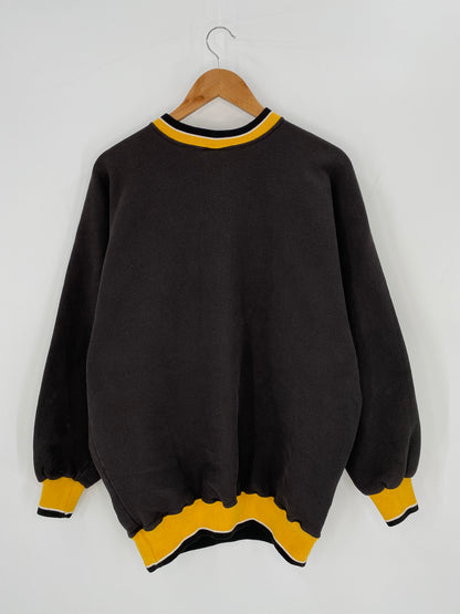 90's STEELERS Made in USA Size L Vintage NFL Sweat-shirt / 9428