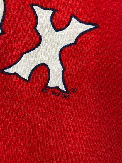 2005 NIKE BOSTON RED SOX Size M Vintage MLB Hoodie Sweat-Shirt / K4053