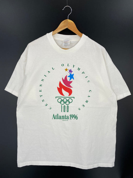 1996 Atlanta Olympic Size XL Vintage T-Shirt / 7613