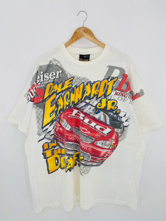 2002 BUDWEISER Size XXL Vintage Racing T-shirts / 6277