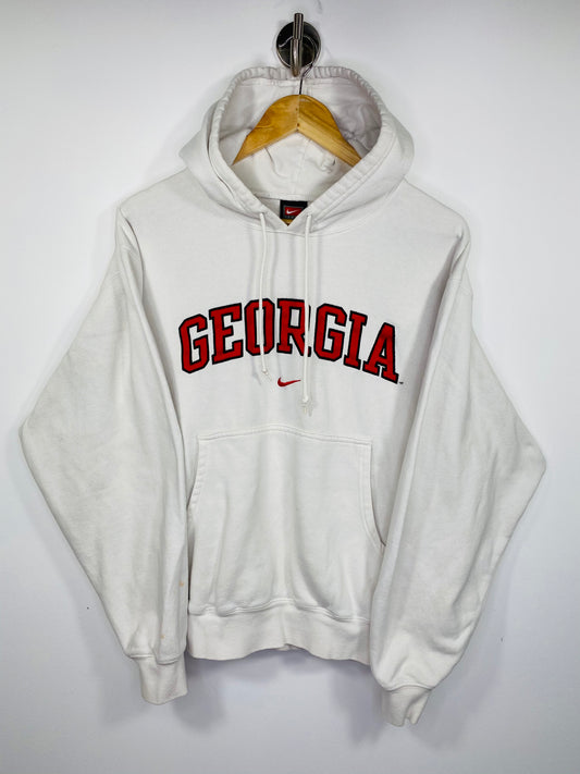 90’s NIKE GEORGIA Size M Vintage Hoodie Sweat-Shirt / 5257