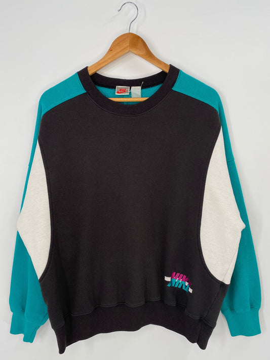 90’s NIKE Silver Tag Size L Vintage Sweat shirt / A5521
