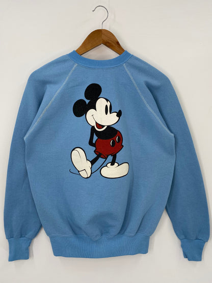 80’s DISNEY MICKEY Size M Vintage Sweat-shirt / A6004