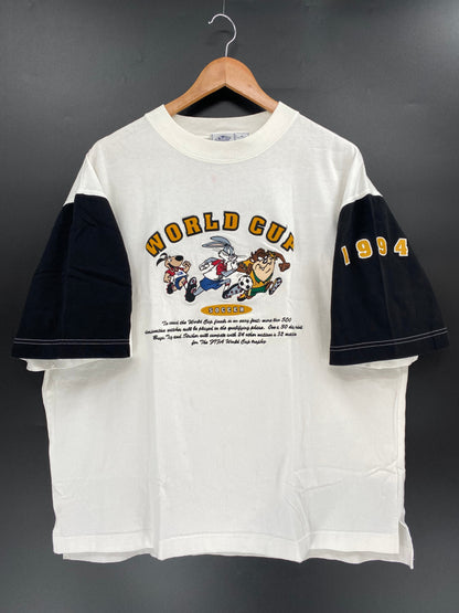 1994 LOONEY TUNES Size XL Vintage T-Shirt / A2008