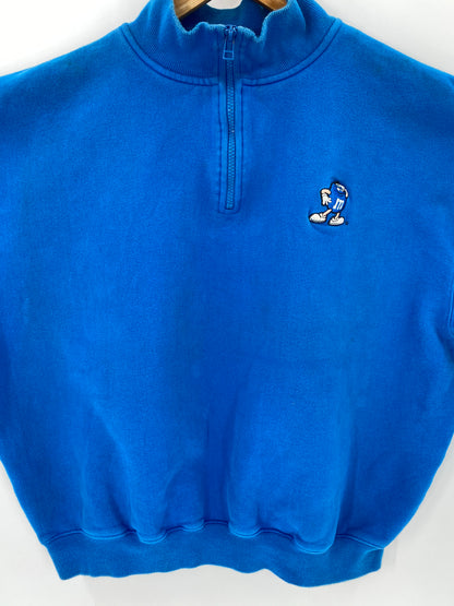 M&M’S  Size XL Vintage Half-zip Sweat-shirt / 7245