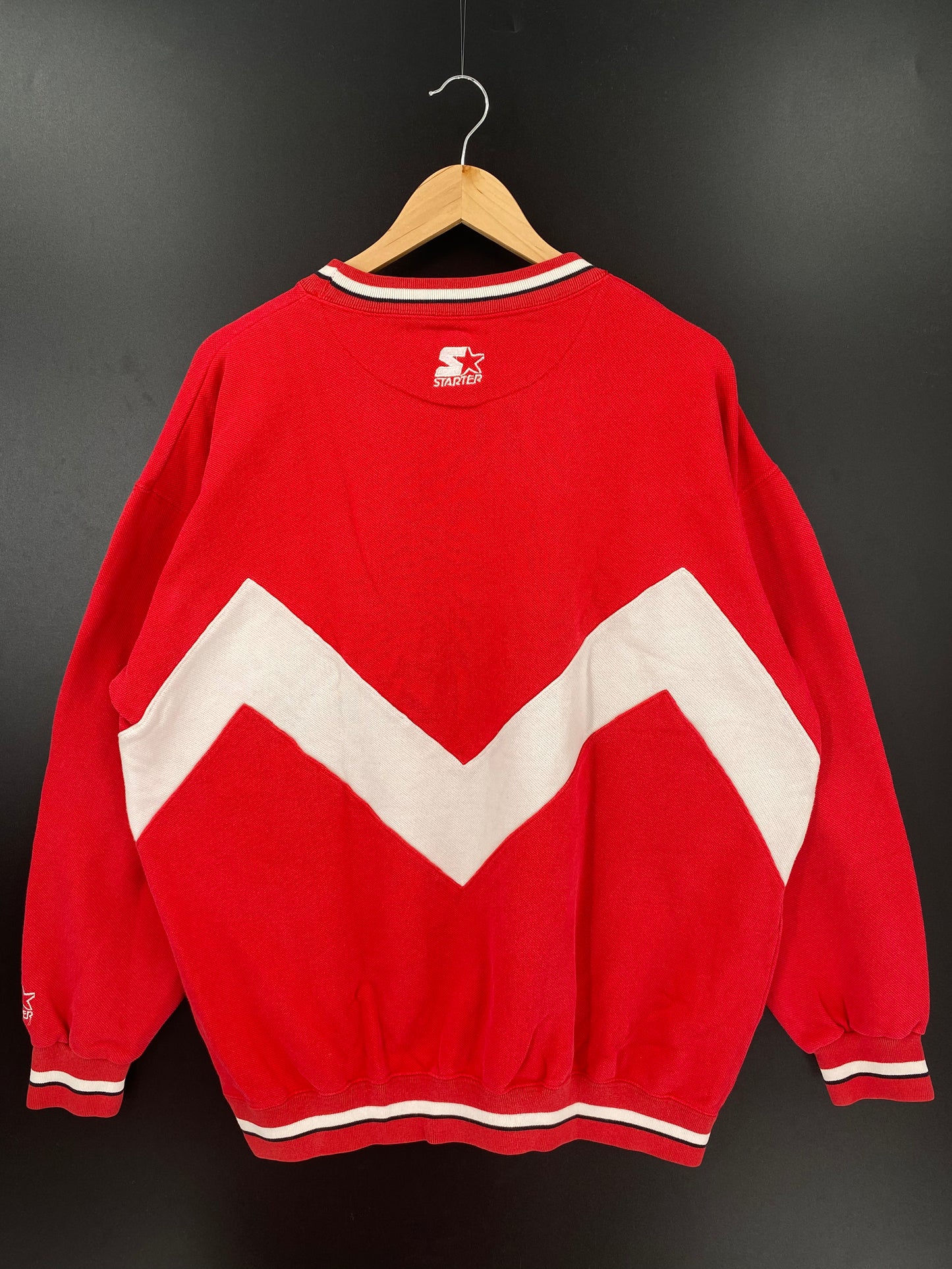 90's STARTER INDIANA BASKETBALL Approx. Size XL Vintage Sweat-Shirts / K2025