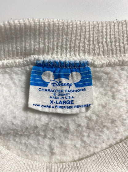 .80’s DISNEY MICKEY Made in USA Size XL Vintage Sweat-shirt / A6248
