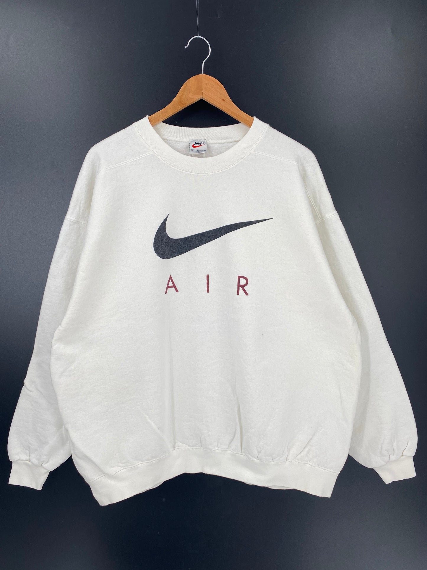 90’s NIKE AIR MADE IN USA Size XL Vintage Sweatshirt / K2048