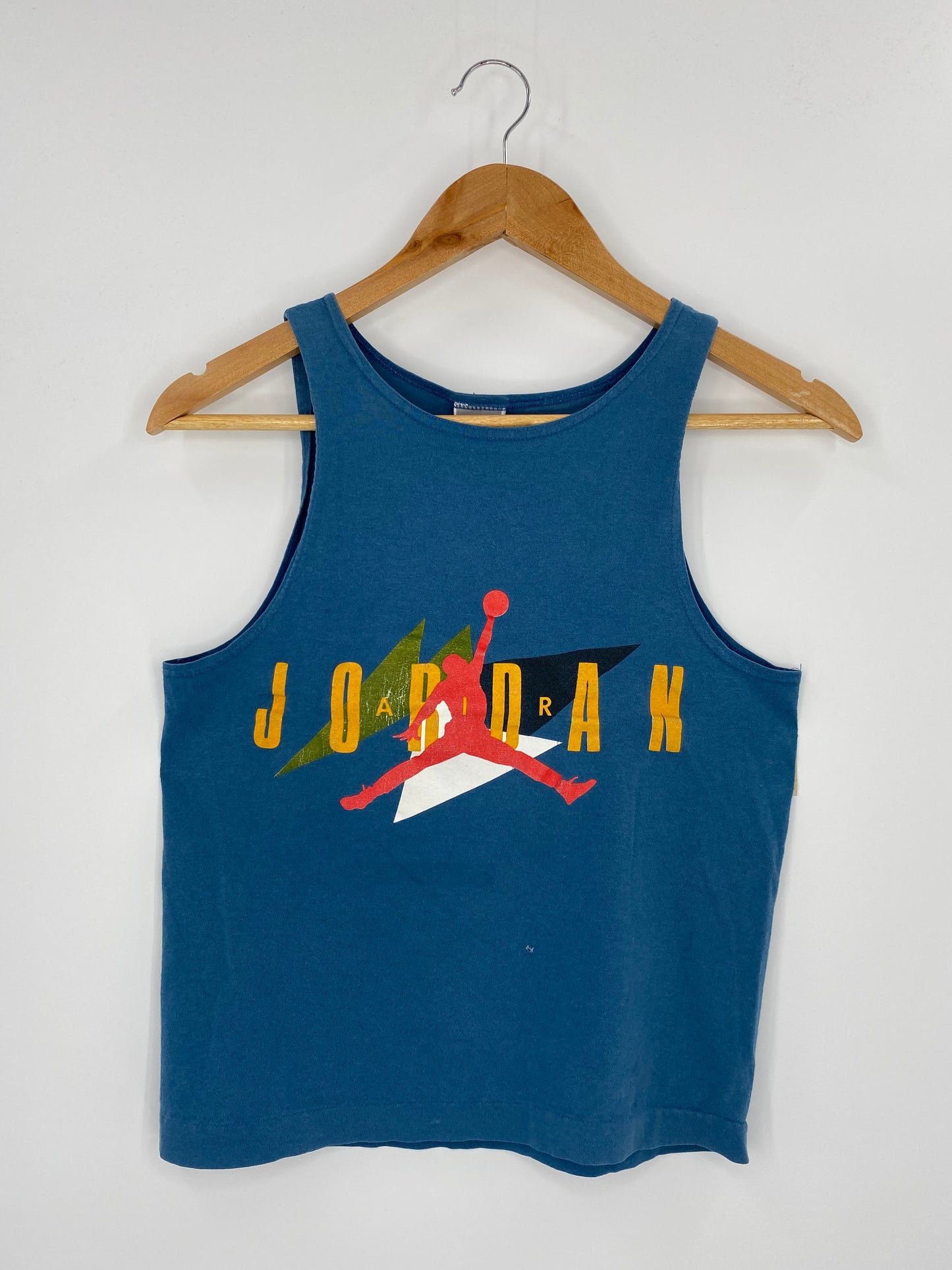 90’s NIKE AIR JORDAN Silver tag Size Kids M Vintage Tank-Top / 8140